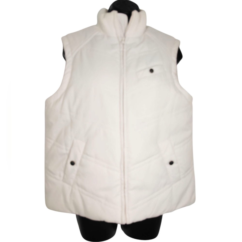 Jones New York Sport Puffer Vest Sz M